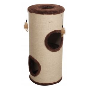 Ansamblu de joaca maro pentru pisici tub 32 5x32 5x70 cm