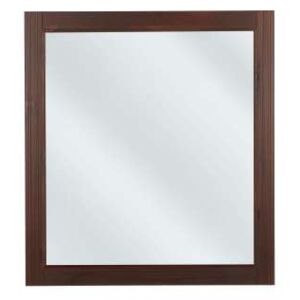 Oglindă maro Retro, 73x80x2 cm, lemn, maro