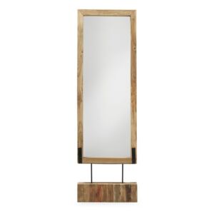 Oglinda dreptunghiulara maro din lemn 50x162 cm Ganab Kave Home