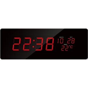 LED-uri digital ceas cu datat şi temperatură JVD DH2.2 red cifrele