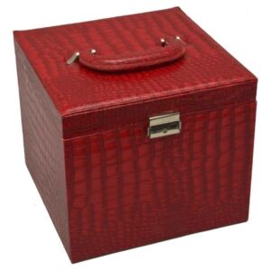 Casetă pentru bijuterii JK Box SP-589/A7 roșu