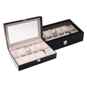 Cutie de ceasuri JK Box SP-938/A25 negru