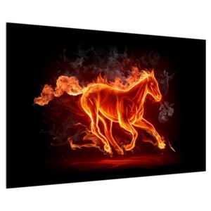 Tablou cu cal în foc (K011172K9060)