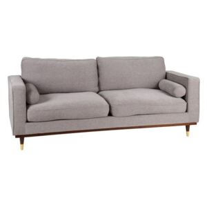 Canapea cu 3 locuri din textil Sofa Grey Fabric