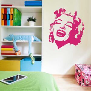GLIX Marilyn - autocolant de perete Roz 50 x 60 cm