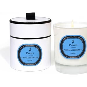 Lumânare parfumată Parks Candles London Aromatherapy, aromă de zambile, durată ardere 50 ore