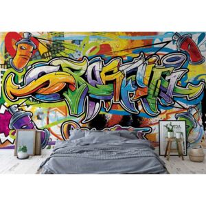 Fototapet GLIX - Graffiti + adeziv GRATUIT Tapet nețesute - 416x290 cm