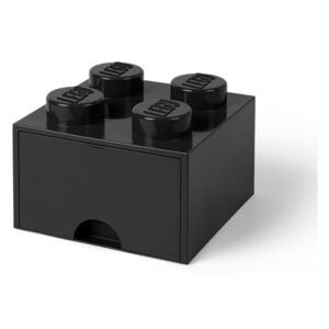 LEGO - Cutie depozitare 2x2 cu sertar, Negru