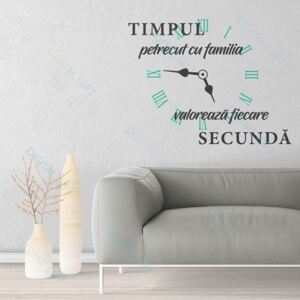Sticker pentru perete - Timpul cu familia