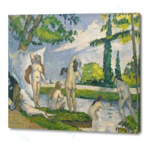 Tablou simplu - Paul Cezanne - La scaldat - copie
