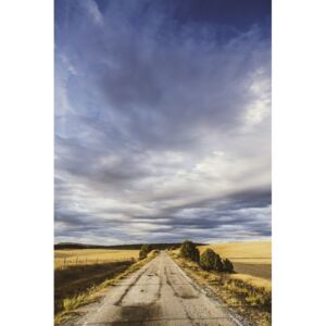 Fotografii artistice Empty road with a beautiful sky, Javier Pardina
