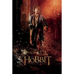 Poster de artă Hobbit - Bilbo Baggins