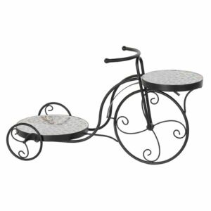 Oxana Suport flori bicicleta, Metal, Negru