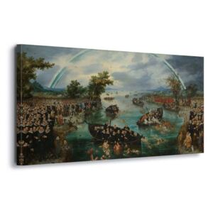 Tablou - Fishing For Souls, Van De Venne 100x75 cm