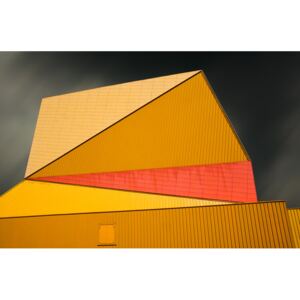 Fotografii artistice The yellow roof, Gilbert Claes
