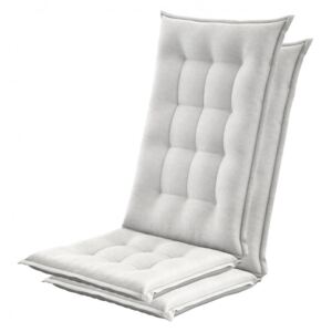 Set de 2 perne Garden Basic pentru scaune de terasa albe