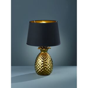 Trio R50431079 Lampa de masa de noapte PINEAPPLE auriu ceramică excl. 1 x E27, max. 60W IP20