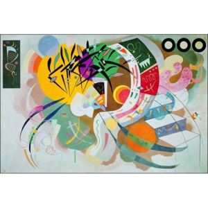 Kandinsky - Curva Dominante Reproducere, (30 x 24 cm)