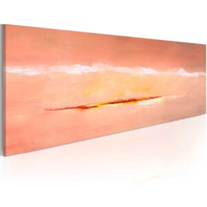 Mână pictată imagine Bimago - Abstract dawn 100x40 cm