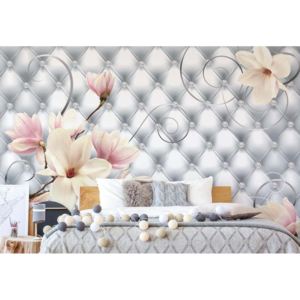 Fototapet - Magnolia Flowers Luxury Design Vliesová tapeta - 206x275 cm