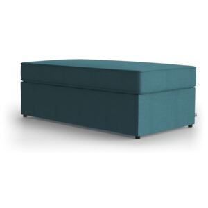 Banchetă extensibilă tapițată My Pop Design Brady, 130 cm, turcoaz