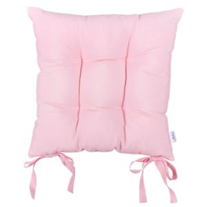 Pernă scaun Apolena Simply Sweet, 41 x 41 cm, roz deschis