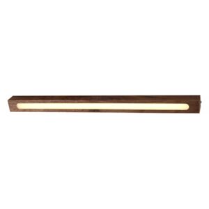 Plafoniera maro din lemn cu LED Line Plus L Wood Custom Form