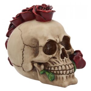 Statueta craniu Rosehawk 16 cm
