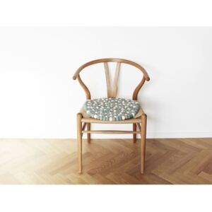 Pernă pentru scaun, cu bile din lână Wooldot Ball Chair Pad, ⌀ 39 cm, albastru deschis
