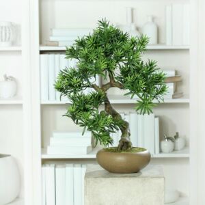 Bonsai artificial decorativ in ghiveci - 55 cm