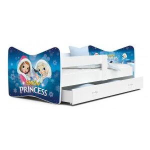 Patut Tineret Pentru Copii Tomi 160x80 - Snow Princess