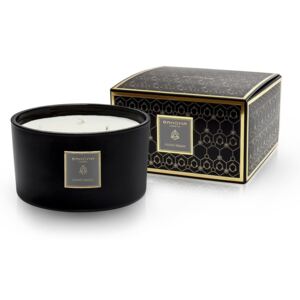 Lumânare parfumată în cutie cu aromă de iasomie și vanilie Bahoma London Pergio, negru