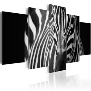 Bimago Tablou - Zebra look 200x100 cm