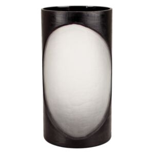 Vaza neagra din sticla 38 cm Akeno Lifestyle Home Collection