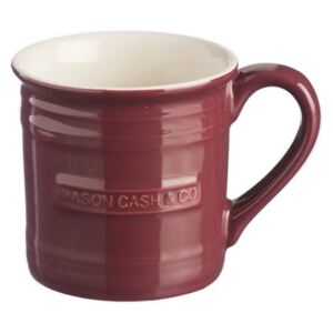 Cană din ceramică pentru espresso Mason Cash Original, 100 ml, violet/vișiniu