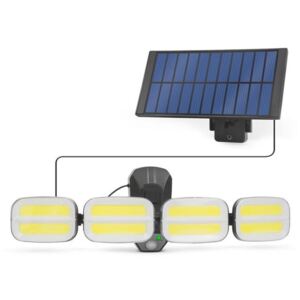 Proiector LED solar cu senzor 4xLED/2,5W/6V IP65