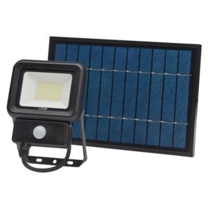 Proiector LED solar de exterior cu senzor LED/20W/3,7V 6500K IP65