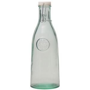 Recipient din sticlă reciclată cu dop Ego Dekor Authentic, 1 l