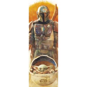 Star Wars: The Mandalorian Poster, (53 x 158 cm)