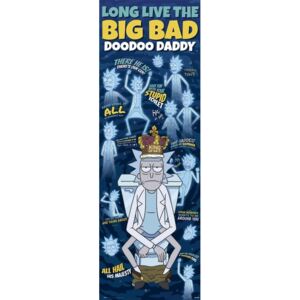 Rick & Morty - Doodoo Daddy Poster, (53 x 158 cm)