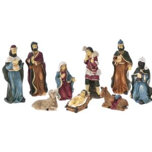 Nasterea Domnului set 9 figurine din rasina