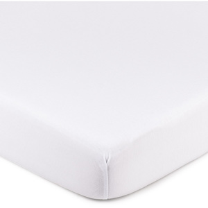 Cearşaf 4Home Jersey, cu elastan, alb, 160 x 200 cm