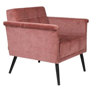 Fotoliu lounge roz Sir William Vintage Pink