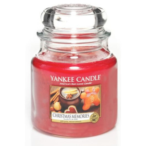 Yankee Candle roșii parfumata lumanare Crăciun amintiri Classic mijlociu