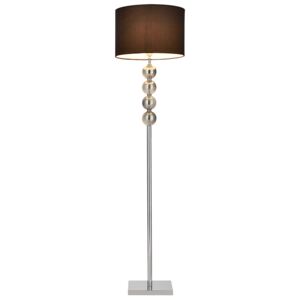 [lux.pro]® Lampa de podea eleganta - Spheridern 1 x E 27 - 60W - crom /negru