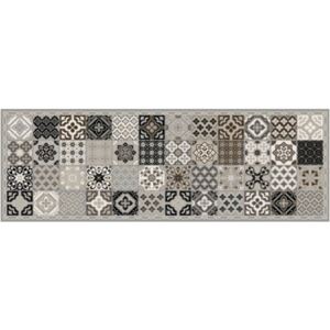 Traversa Patchwork Tiles gri 50x150 cm