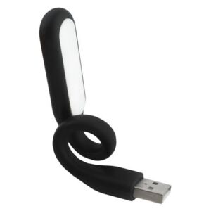 Lampa Led USB flexibila pentru Laptop sau PC, cu 6 LED-uri, alb rece