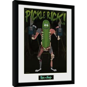 Rick and Morty - Rat Suit Pickle Rick Afiș înrămat