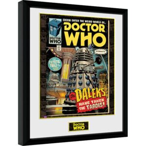 Doctor Who - Daleks Tardis Comic Afiș înrămat
