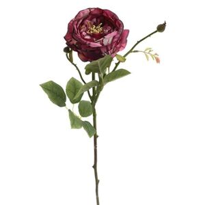 Trandafir decorativ rosu 66 cm